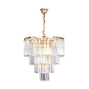 Zuma Line AMEDEO 17106/4+1-GLD Suspension lumineuse 5x40W/E14