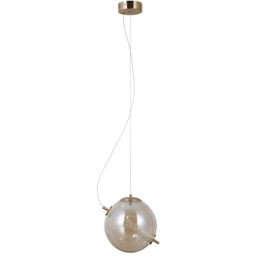 Italux Nola PND-34366-HBR-AMB Suspension lumineuse 1x12W/LED 3000K 1020lm IP20