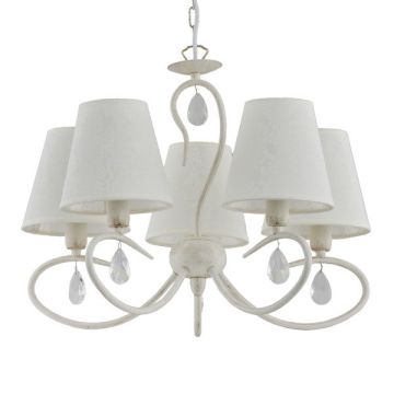 Alfa BALI WHITE 18525 Lustre 5x40W/E14