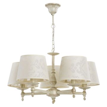 Alfa ROKSANA WHITE 18535 Lustre 5x40W/E14