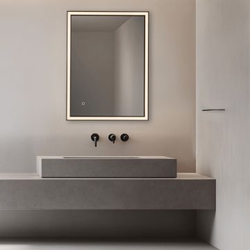 Zambelis MIRROR WITH LED 25392 Miroir 23W/led 3000-4000K 2085-2210lm IP44