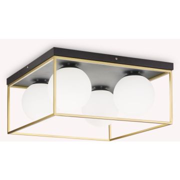 Ideal Lux LINGOTTO 198156 Lampe de plafond 4x28W/E14 ip20