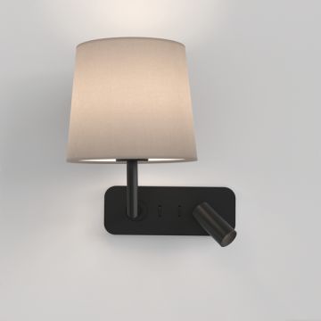 Astro Lighting SIDE BY SIDE 1406002 Applique murale 1x12W/E27+1x4,1W/LED 149LM IP20