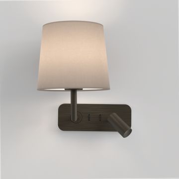 Astro Lighting SIDE BY SIDE 1406004 Applique murale 1x12W/E27+1x4,1W/LED 149LM IP20