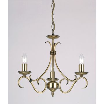 Endon BERNICE 2030-3AN Lustre 3x60W/E14 IP20