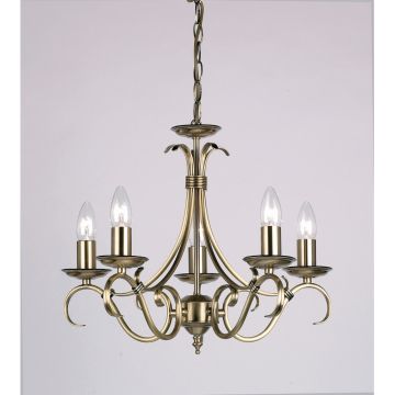 Endon BERNICE 2030-5AN Lustre 5x60W/E14 IP20