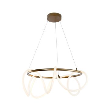 Zuma Line BALBO 20006PL-GD Suspension lumineuse 1x58W/LED 3000K|4000K|6000K 4700lm IP20