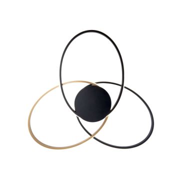 Zuma Line BOLD 20169-GD Lampe de plafond 1x60W/LED 3000K|4000K|6000K 3200lm IP20
