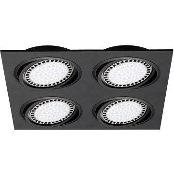 Zuma Line BOXY 20073-BK Spot encastré 4x15W/GU10/ES111 IP20