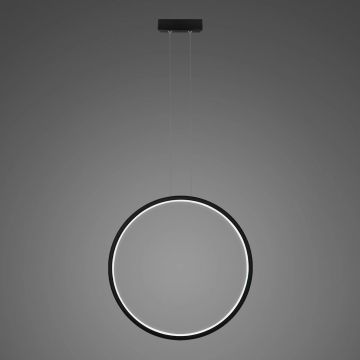 Altavola Design Ledowe okręgi LA073/X_80_in_3k_43W_black Suspension lumineuse 1x43W/LED 3000K 2580lm IP20