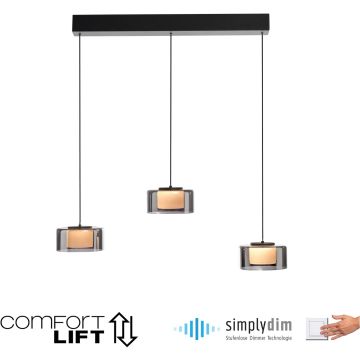 Paul Neuhaus RIKA 2113-18 Suspension lumineuse 3x20W/LED 3000k 2850lm ip20