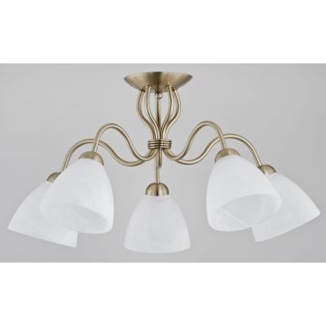 Alfa ARIEL 22615 Lampe de plafond 5x60W/E27 IP20