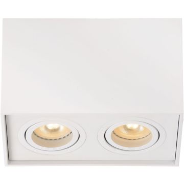 Lucide TUBE 22953/02/31 Spot en saillie 2x50w/gu10 ip20