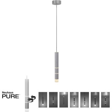 Paul Neuhaus PURE-VEGA 2211-95 Suspension lumineuse 4x12W/LED 3000k 1010lm ip20