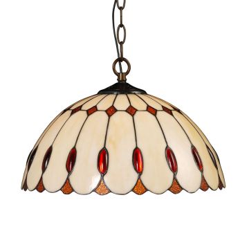 Prezent TIFFANY XVI. 226 Suspension lumineuse 2x60W/E27 IP20