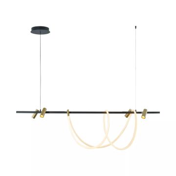 Zuma Line BALBO 2200277L Suspension lumineuse 1x60W/LED 3000K|4000K|6000K 5000lm IP20