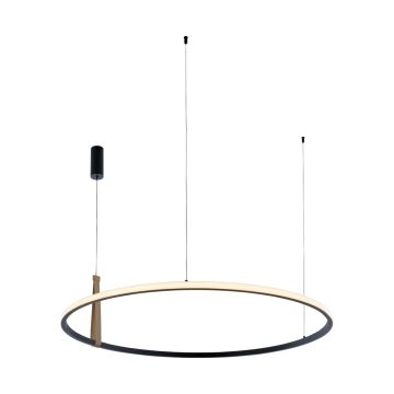 Zuma Line CLAUD 22808-WOOD Suspension lumineuse 1x42W/LED 3000K|4000K|6000K 1750lm IP20