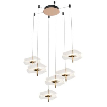 Altavola Design Mariposa LA102/CO6 Suspension lumineuse 6x36W/LED 3000K 2160lm IP20
