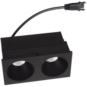 Maxlight MODULAR HM180 2L Spot encastré 2x6w/led 3000k 400lm ip20