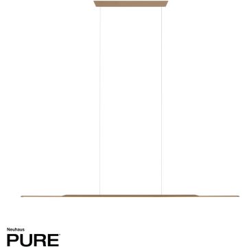 Paul Neuhaus PURE SURFACE 2301-97 Suspension lumineuse 1x21W/LED 3000k 1870lm ip20