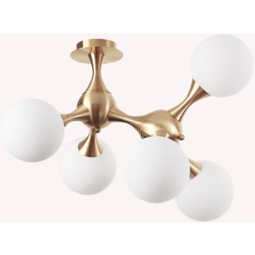 Ideal Lux NODI 241050 Lampe de plafond 5x28W/E14 ip20
