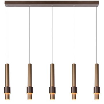 Lucide MARGARY 24402/30/96 Suspension lumineuse 5x4.3w/led 2700k 2300lm ip20