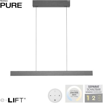 Paul Neuhaus PURE E-MOTION 2570-15 Suspension lumineuse 2x45W/LED 2700-5000k 4350lm ip20