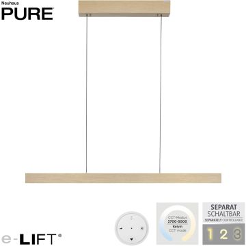 Paul Neuhaus PURE E-MOTION 2570-60 Suspension lumineuse 2x45W/LED 2700-5000k 4350lm ip20