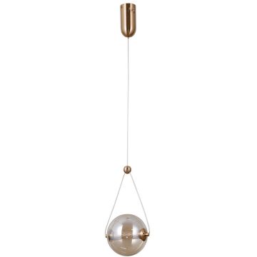 Italux Rastia PND-34361-S-HBR-AMB Suspension lumineuse 1x6W/LED 3000K 550lm IP20