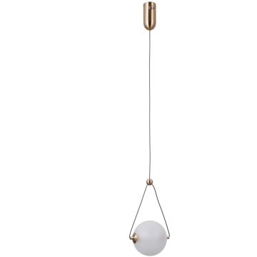 Italux Rastia PND-34361-S-HBR-OPAL Suspension lumineuse 1x6W/LED 3000K 650lm IP20