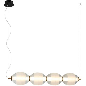 Italux Rinot PND-45372-4-WH-CL Suspension lumineuse 1x29W/LED 3000K 1600lm IP20