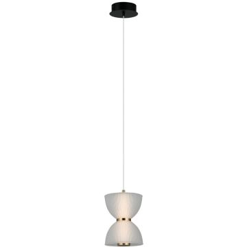 Italux Tica PND-83949-1-BK Suspension lumineuse 1x8W/LED 3000K 430lm IP20