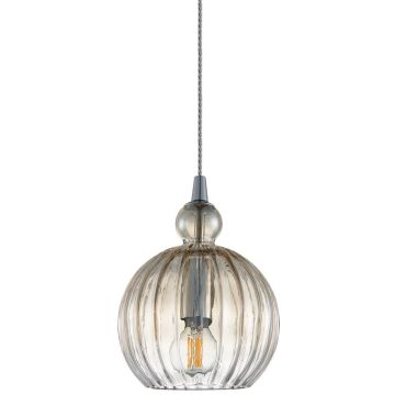 Italux Biron PND-8744-1S-CGSH Suspension lumineuse 1x60W/E27 IP20
