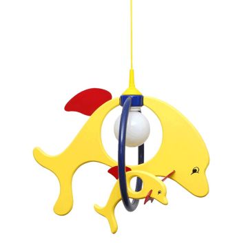 Prezent DOLPHIN FAMILY 28117 Suspension lumineuse 1x60W/E27 IP20