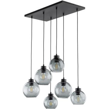TK Lighting CUBUS GRAPHITE 2833 Suspension lumineuse 6x60W/E27