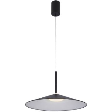 Italux Sardena PND-01510-S-BK Suspension lumineuse 1x9W/LED 3000K/4000K/6000K 900lm IP20