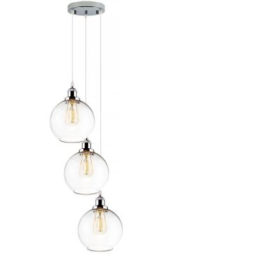Altavola Design NEW YORK LOFT LA035/CO3_chrom Suspension lumineuse 3x40W/E27 IP20