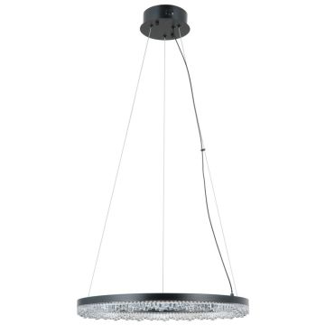 Italux Barlo PND-34526-M-BK Suspension lumineuse 1x22W/LED 3000K/4000K/6000K 2100lm IP20
