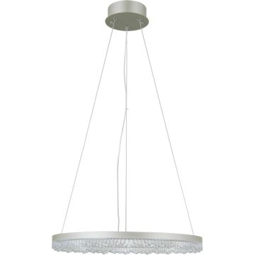 Italux Barlo PND-34526-M-SILV Suspension lumineuse 1x22W/LED 3000K/4000K/6000K IP20