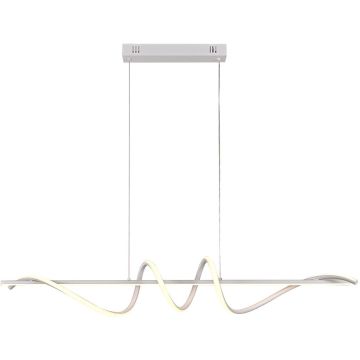 Italux Bastelo PND-24154-WH Suspension lumineuse 1x40W/LED 3000K/4000K/6000K 3400lm IP20