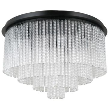 Italux Naute PLF-40931-9A-BK Lampe de plafond 9x40W/E14 IP20