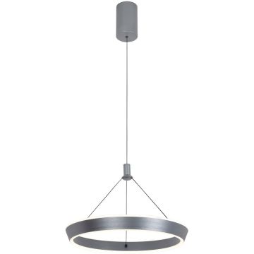Italux Ottana PND-64739-S-GR Suspension lumineuse 1x24W/LED 3000K/4000K/6000K 2900lm IP20