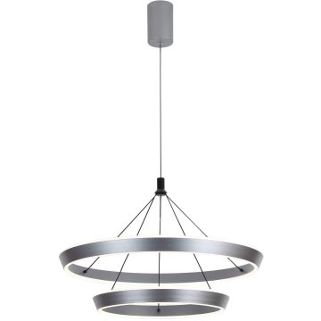 Italux Ottana PND-64739A-GR Suspension lumineuse 1x60W/LED 3000K/4000K/6000K 7900lm IP20