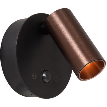 Lucide TONI 29934/02/96 Applique murale 1x2w/led 2700-4000k 120lm ip20