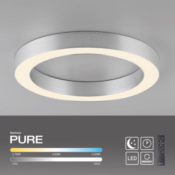Paul Neuhaus PURE LINES ROUND 6310-95 Lampe de plafond 1x21W/LED 2200-5000k 1800lm ip20