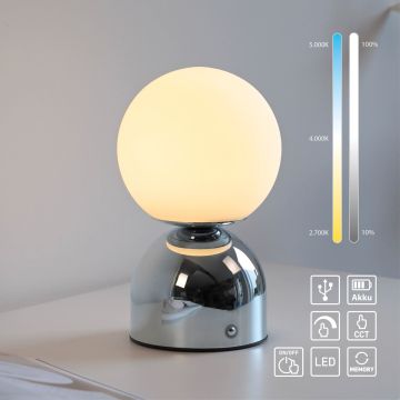 Paul Neuhaus RUDI 19218-17 Lampe de table 1x1,2W/LED 3000-6000k 90lm ip20