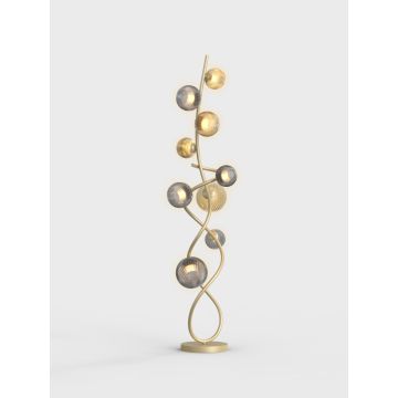 Aviano Lighting METZ 3015-904 lampa podłogowa 9x3,5w/g9 3510lm 3000k 