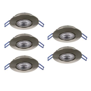 Eglo GEDREZ 300194 Spot encastré 5x4.9W/LED 2700K, 4000K, 6500K 2600lm ip20
