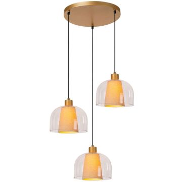 Lucide GUNHILD 30460/13/60 Suspension lumineuse 3x60w/e27 ip20
