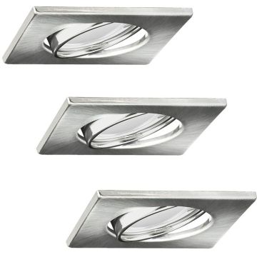 Polux OLIN 305855 Spot encastré 1x3,5W/GU10 3000K 250LM IP20